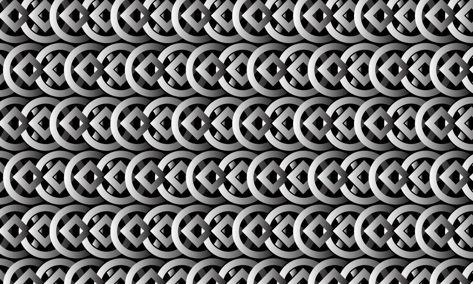 black and white abstract background with geometric and seamless pattern. geometric style - stock . vector