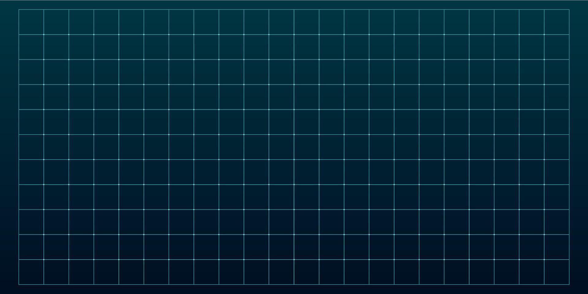 Hud grid game panel. Graph with dots, lines. Digital screen interface display, electronic grid for futuristic user system.GUI digital hi tech visor backdrop template vector