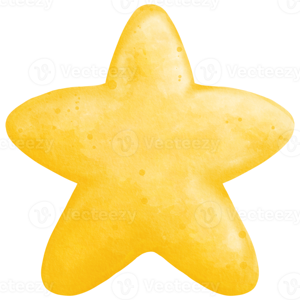 gold star spooky watercolor halloween clipart, halloween party invitations, scrapbook designs, holiday decoration, mystical, and magical themes png