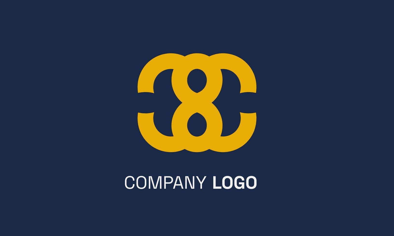 Sophisticated and versatile logo design featuring the number 8 for modern businesses and brand identities vector