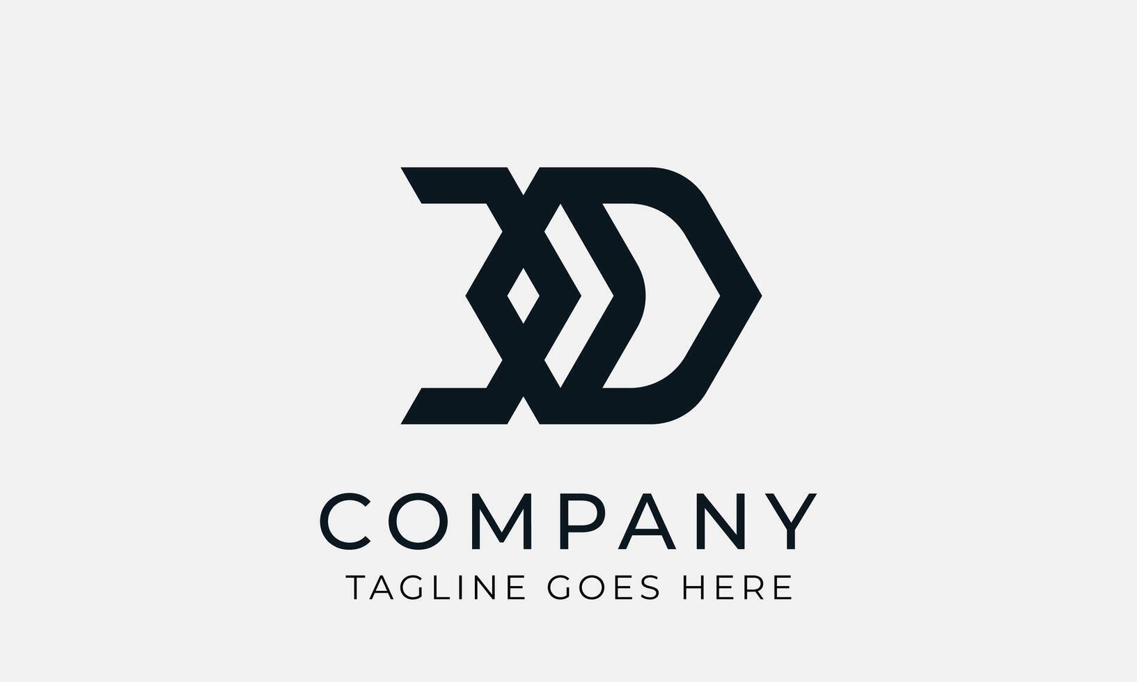 custom modern minimalist geometric fish logo design for professional branding and business identity vector