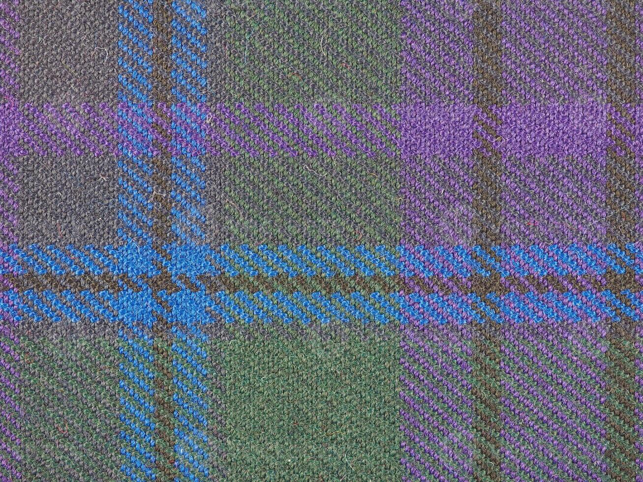 industrial style Tartan fabric background photo