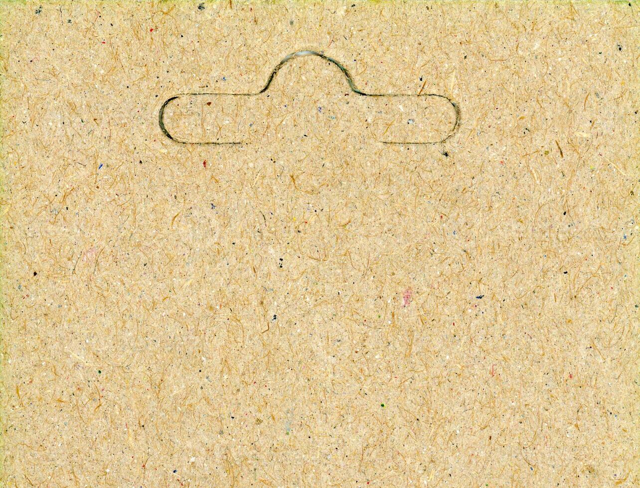 industrial style brown cardboard label photo