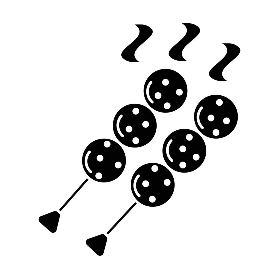 meatball icon on white background vector