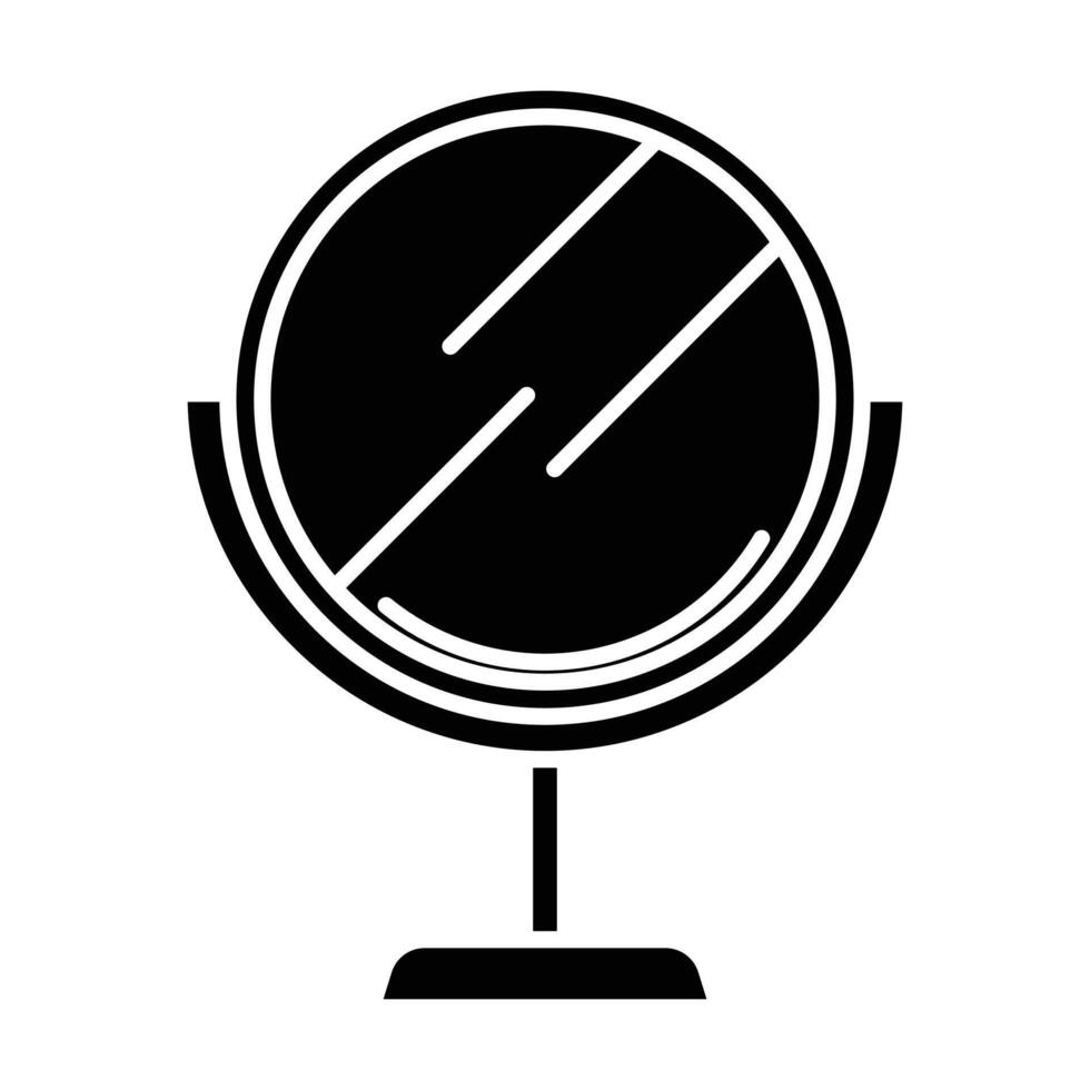 mirror icon on white background vector