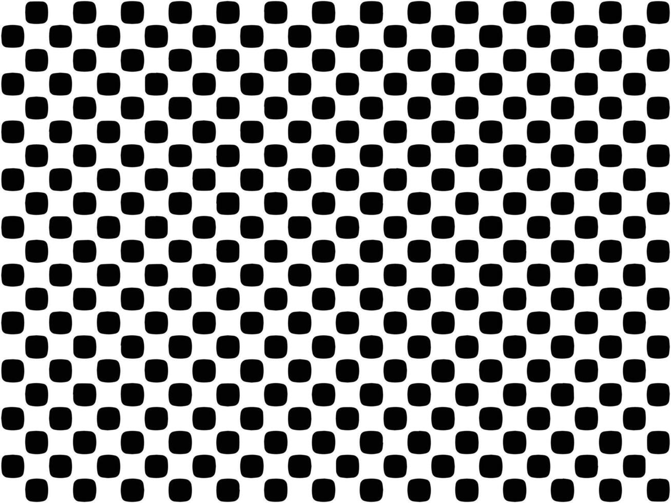 Black and white checker pattern illustration vector
