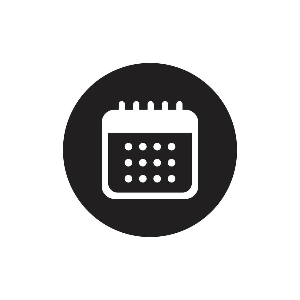 Date Icon, date clip art vector