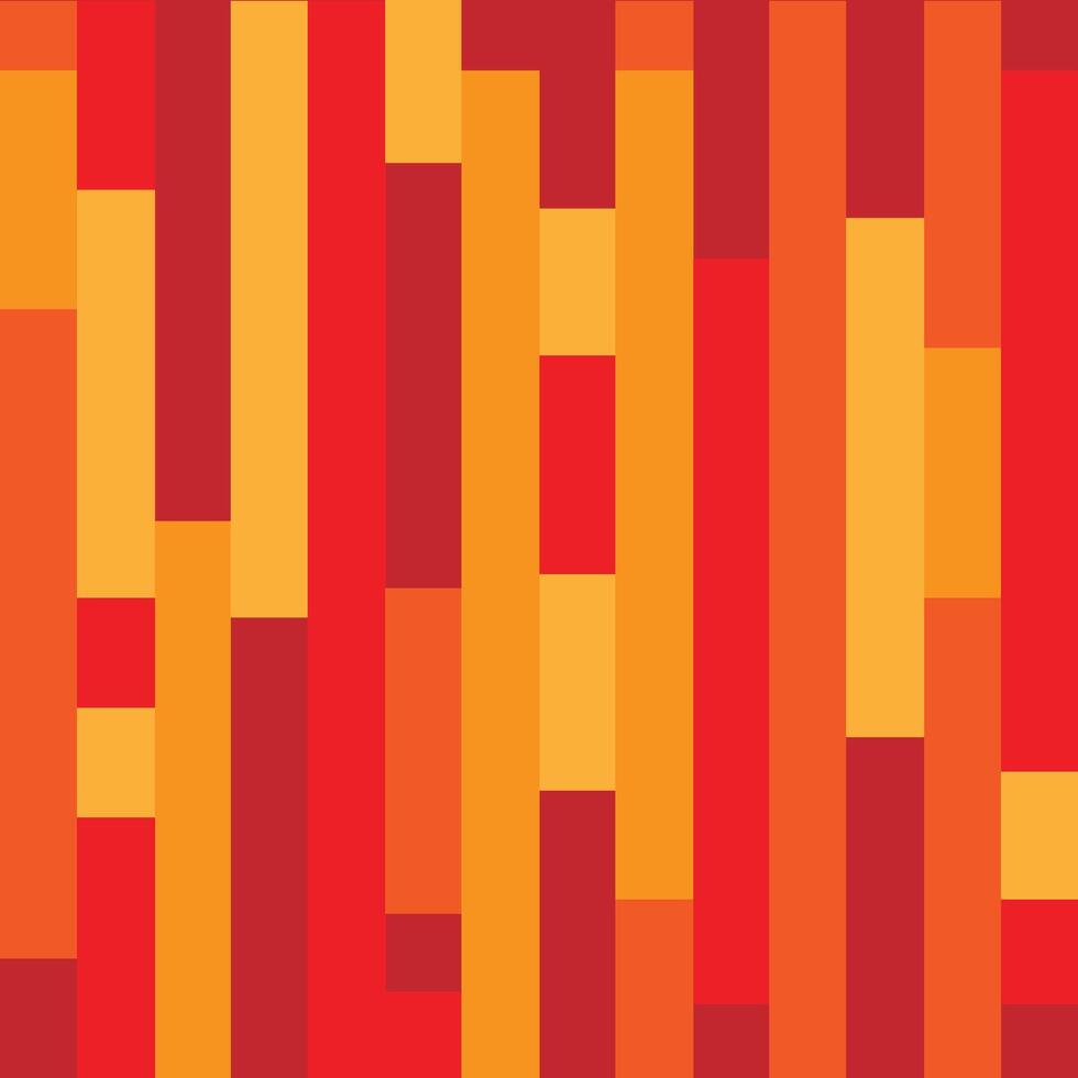 Abstract red and orange geometric background vector