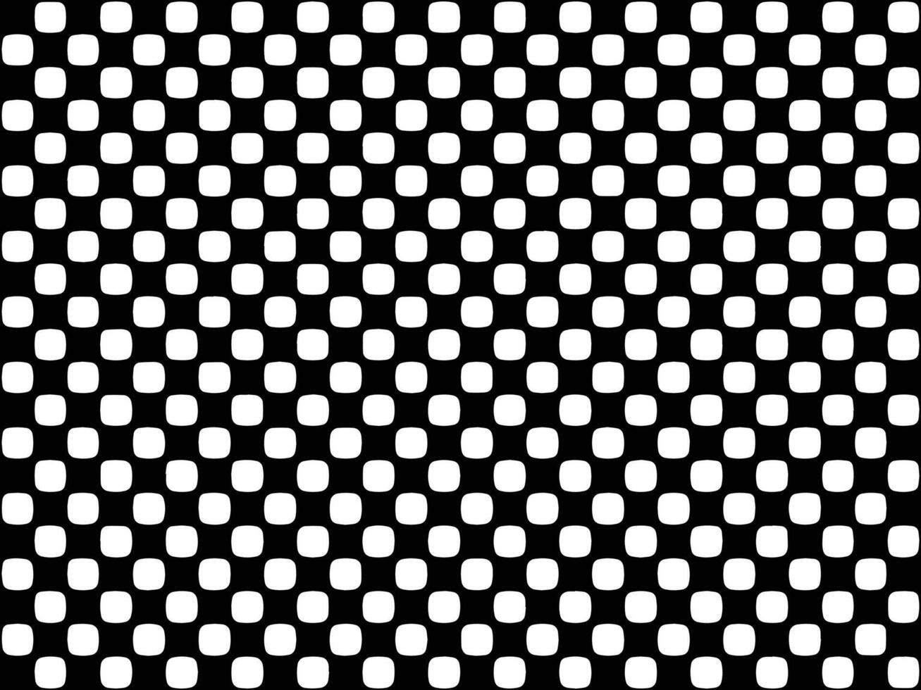 Black and white checker pattern illustration vector
