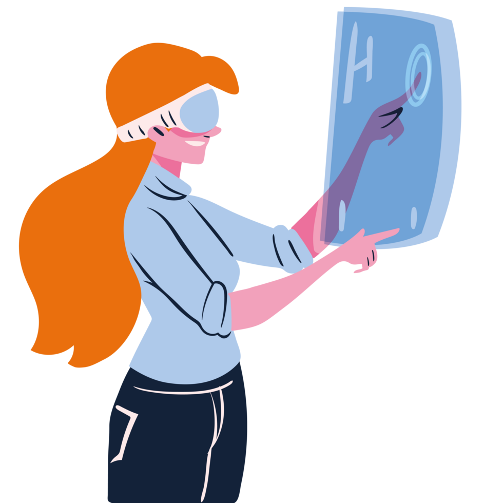 virtual reality gamer png