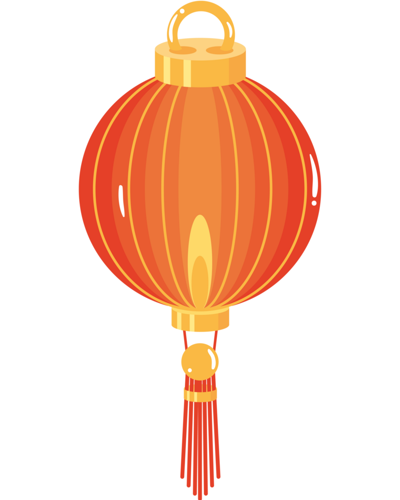 red hanging lantern asian festival decor png