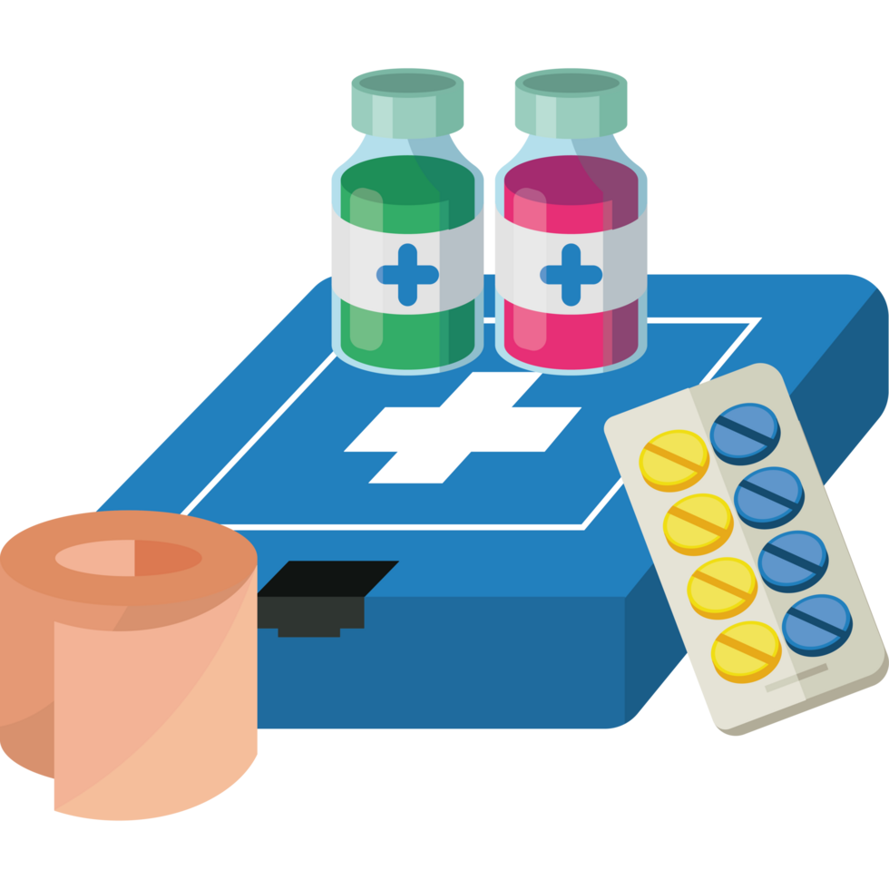 kit di pronto soccorso medico png