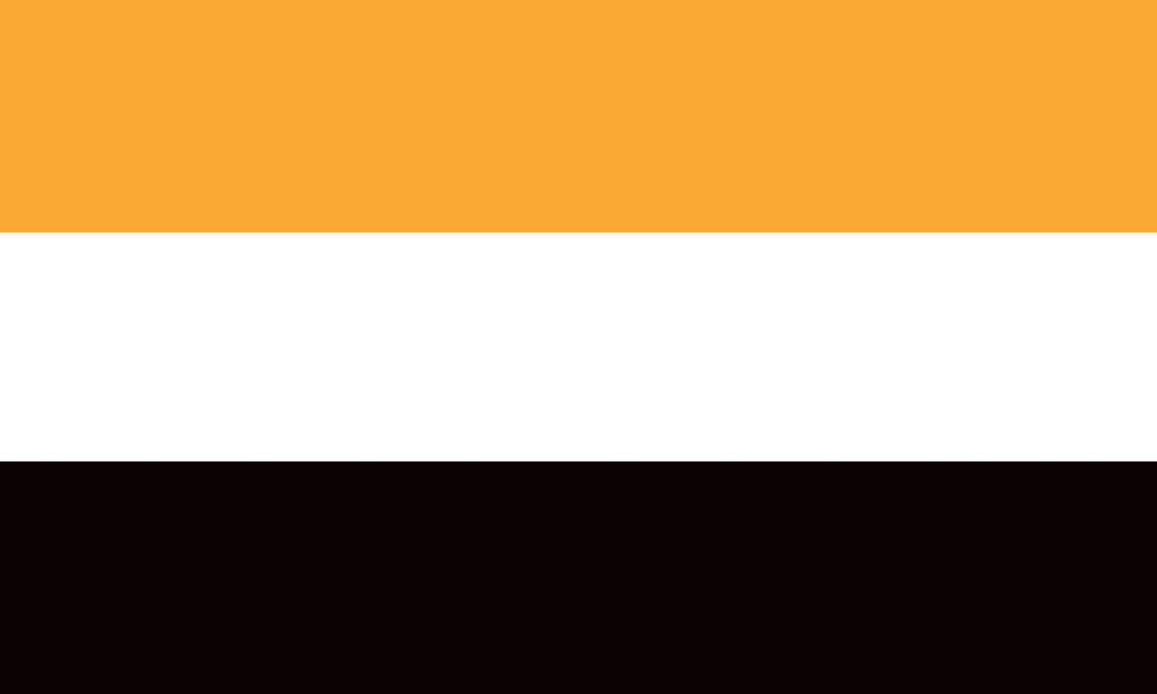 Template of Garifuna Flag. Community concept. vector