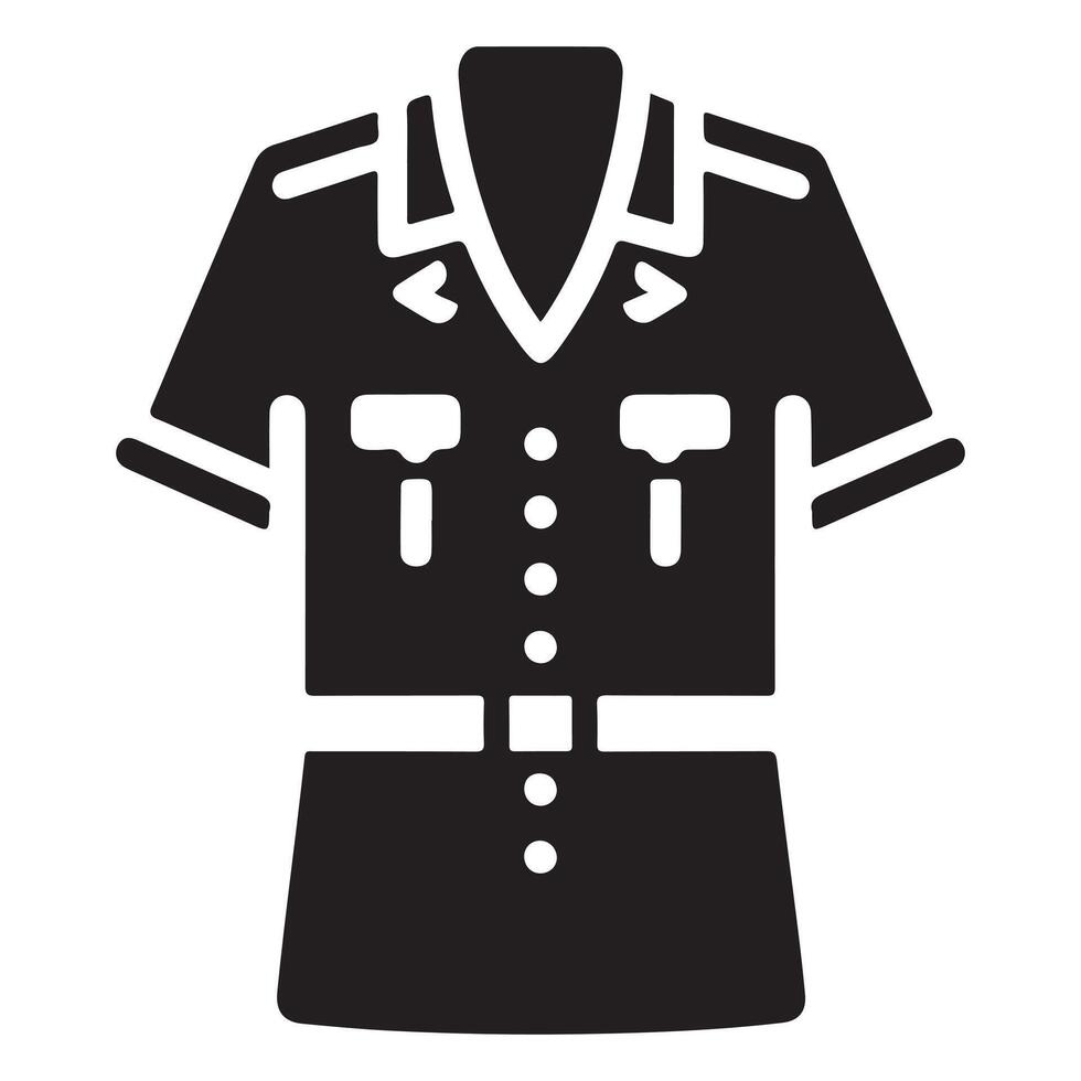 Graphic Style Suit Icon Design vector