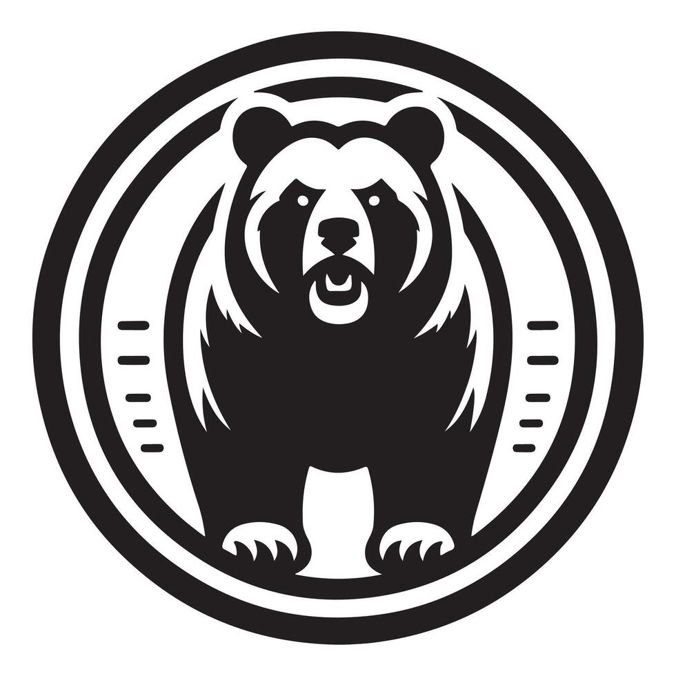 Bear Claw Scratch Creates a Lifelike Graphic Illustration of the Presence of Nature vector