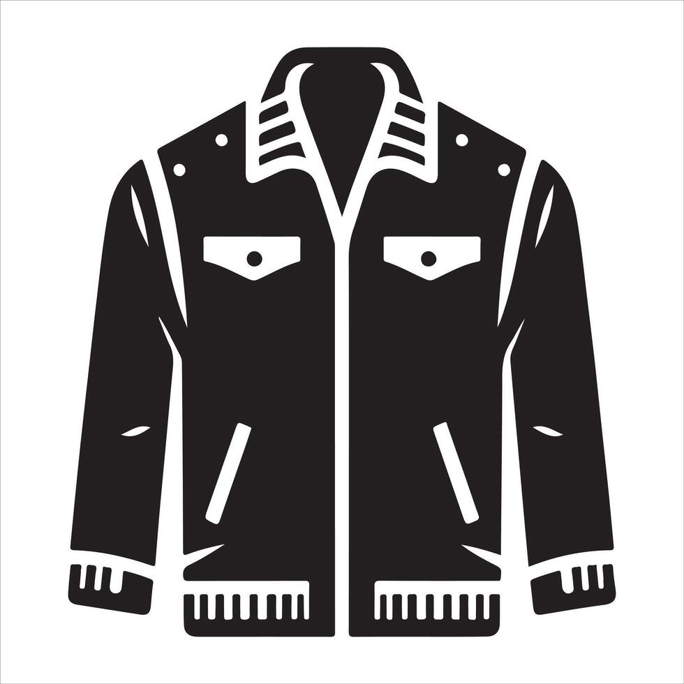 Creative Icon Design for Jacket vector