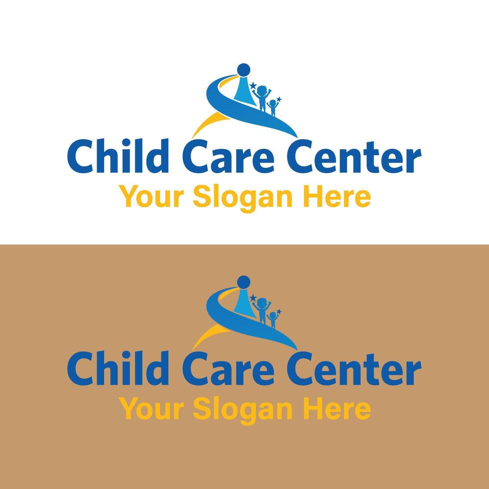 children care, rescue, charity logo design vector