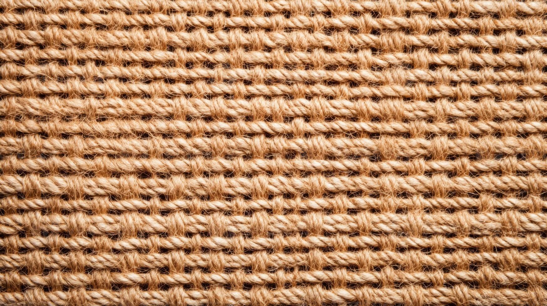 Rough burlap texture with subtle orange and brown tones perfect for Thanksgiving backgrounds autumn vibes emphasized by rustic weave pattern photo