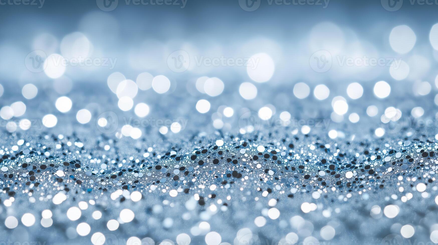 Glittery silver snow texture with sparkling particles evoking New Year celebrations crisp and icy surface ideal for winter holiday graphics photo