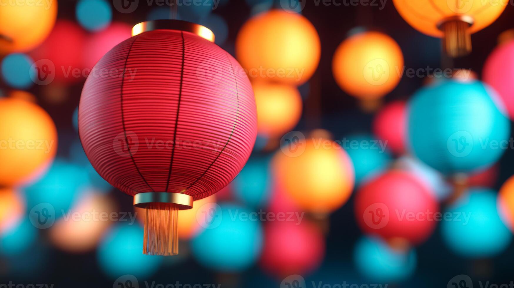Bright texture with subtle lantern patterns Mid Autumn Festival cheerful and luminous festive warmth with a traditional touch perfect for seasonal designs photo