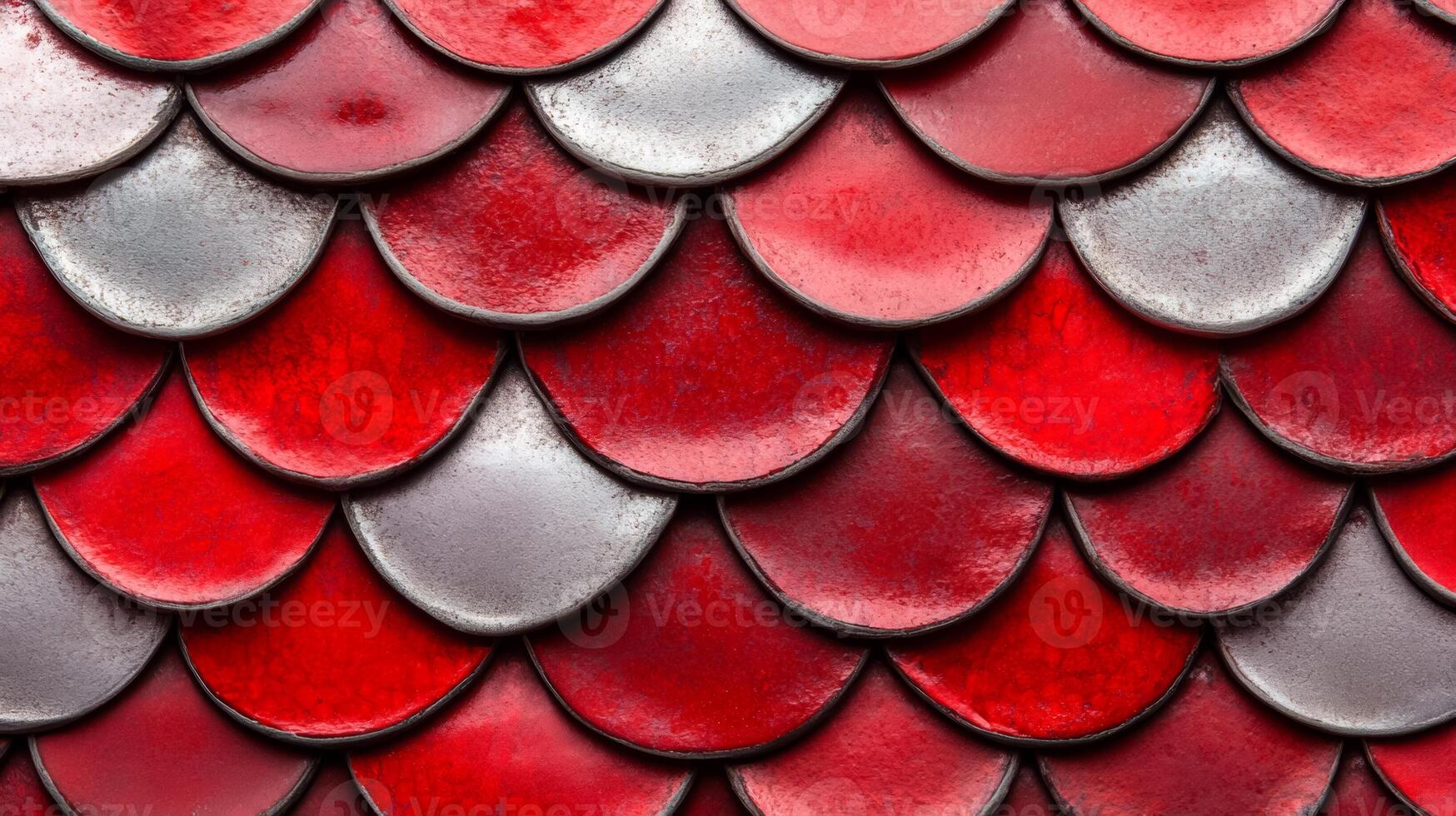 Textured red and silver scales with intricate detail Dragon Boat Festival bold cultural essence vibrant colors and rich symbolism suitable for festive themes photo