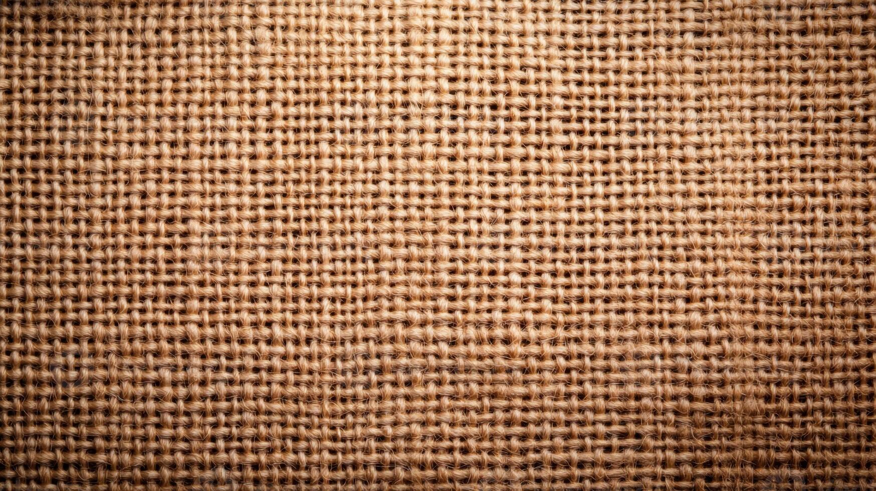 Rough burlap texture with subtle orange and brown tones perfect for Thanksgiving backgrounds autumn vibes emphasized by rustic weave pattern photo