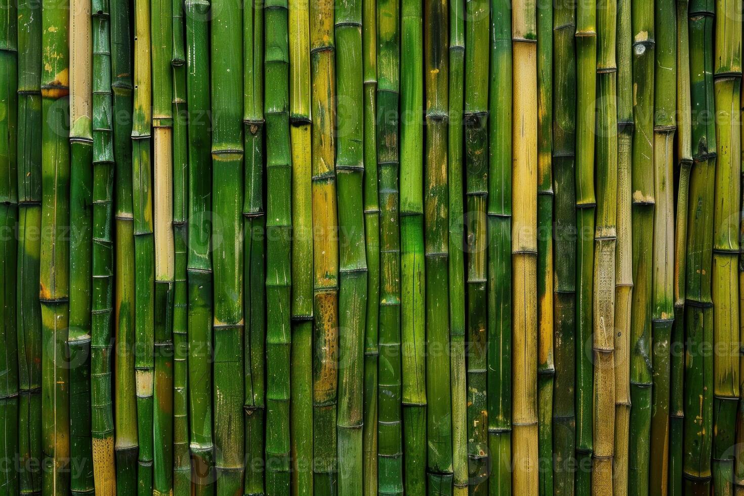Bamboo forest background providing privacy and serenity photo