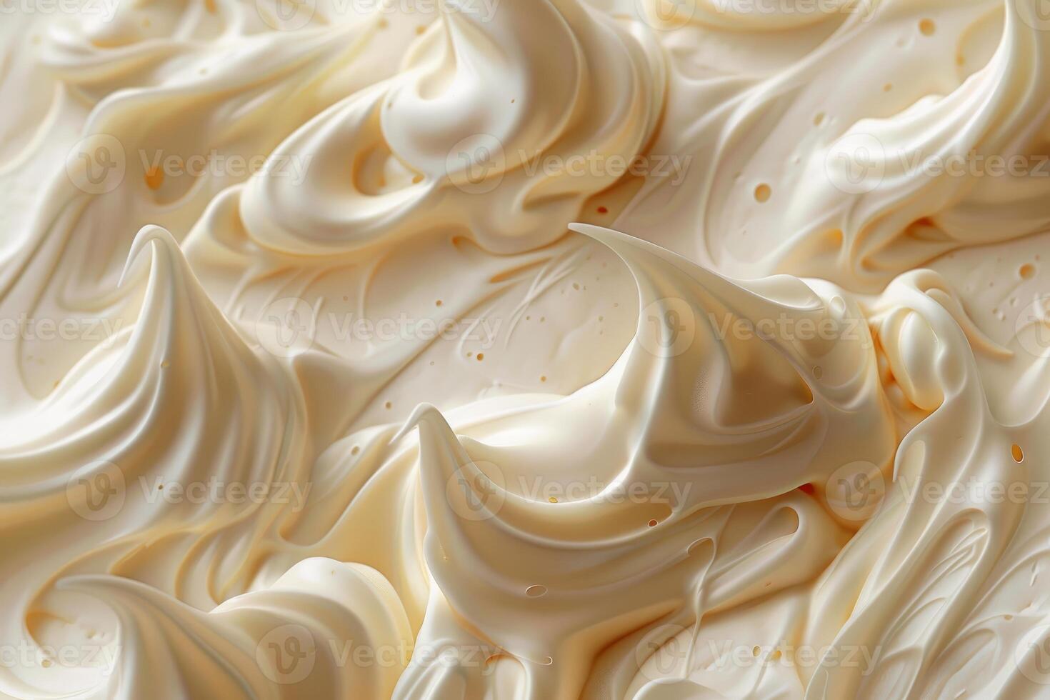 Highquality image of smooth and creamy swirls in a soft beige palette, perfect for backgrounds photo