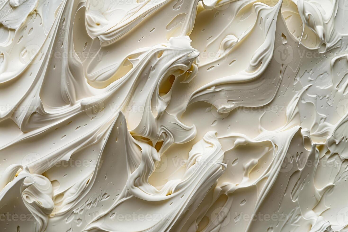 Abstract creamy swirls texture background photo