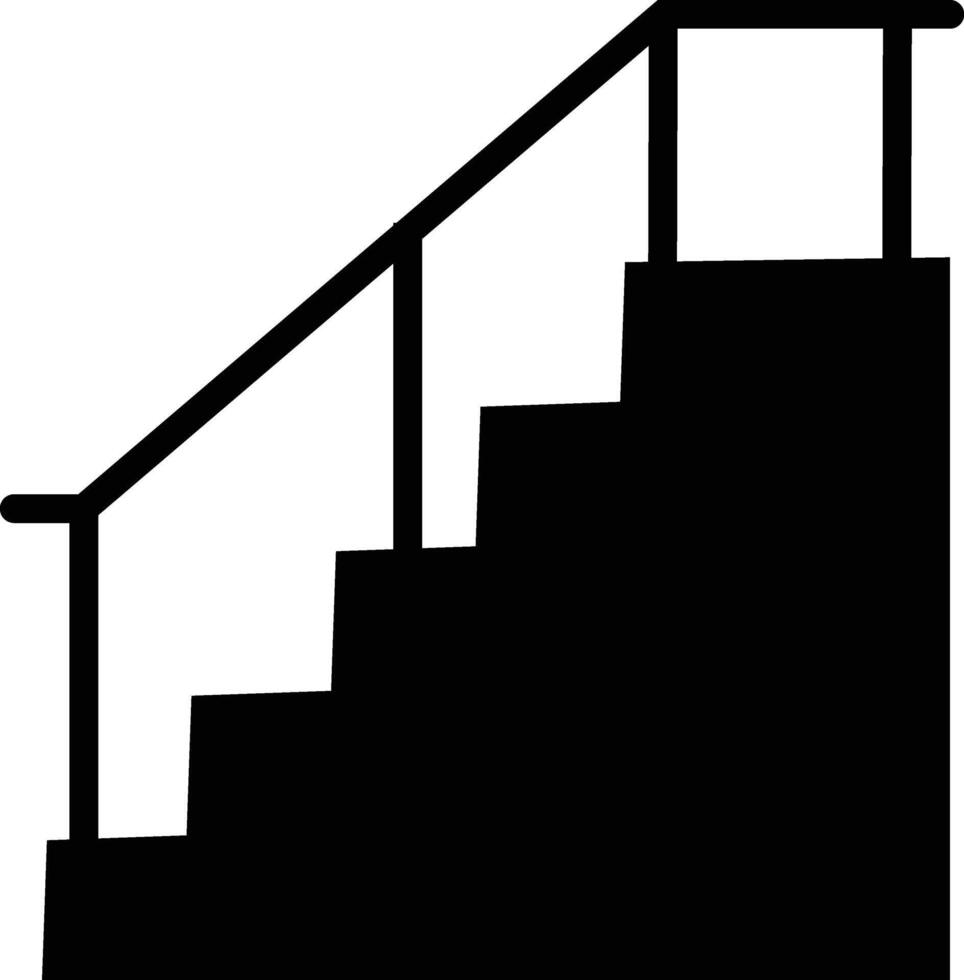 Stairs, Staircase Design, Construction Icon vector