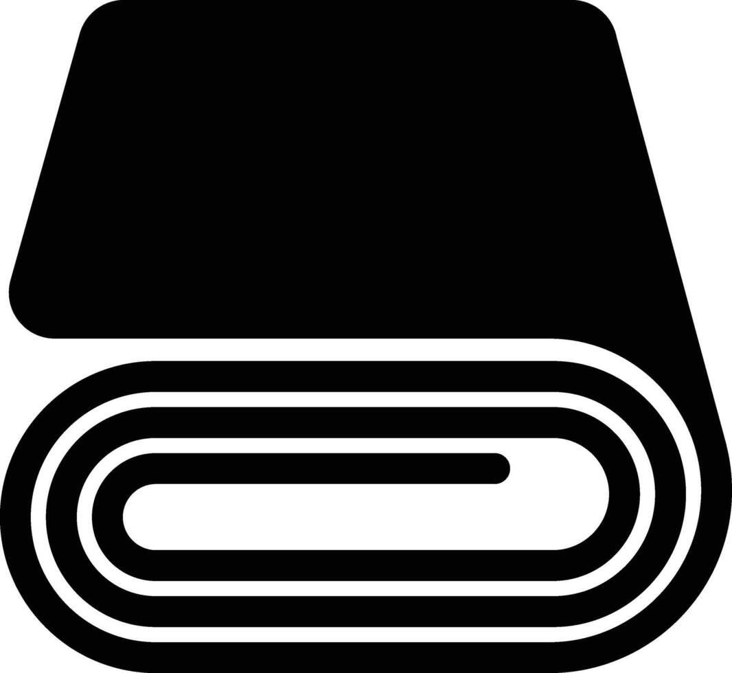 Folded Laundry, Clothes Icon vector