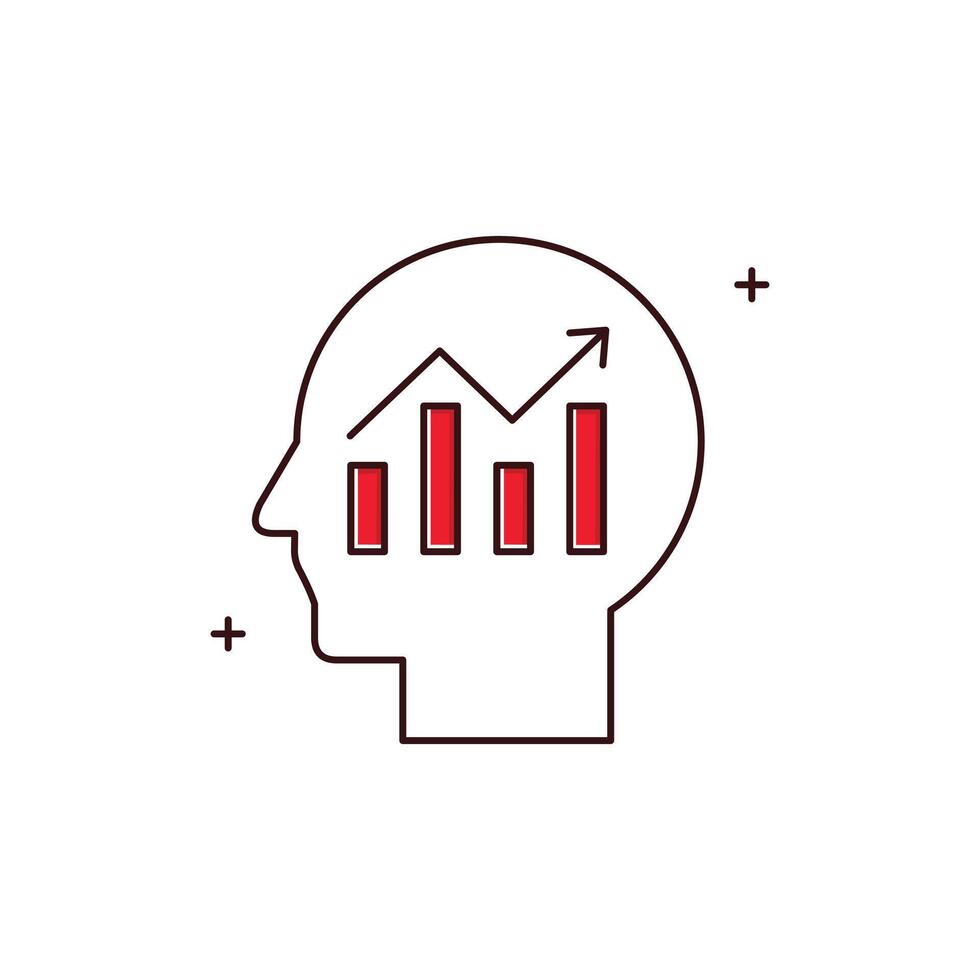 Business Data Insights Icon Design vector
