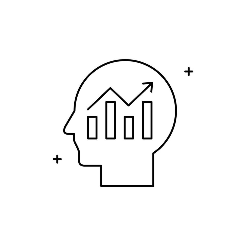 Business Data Insights Icon Design vector