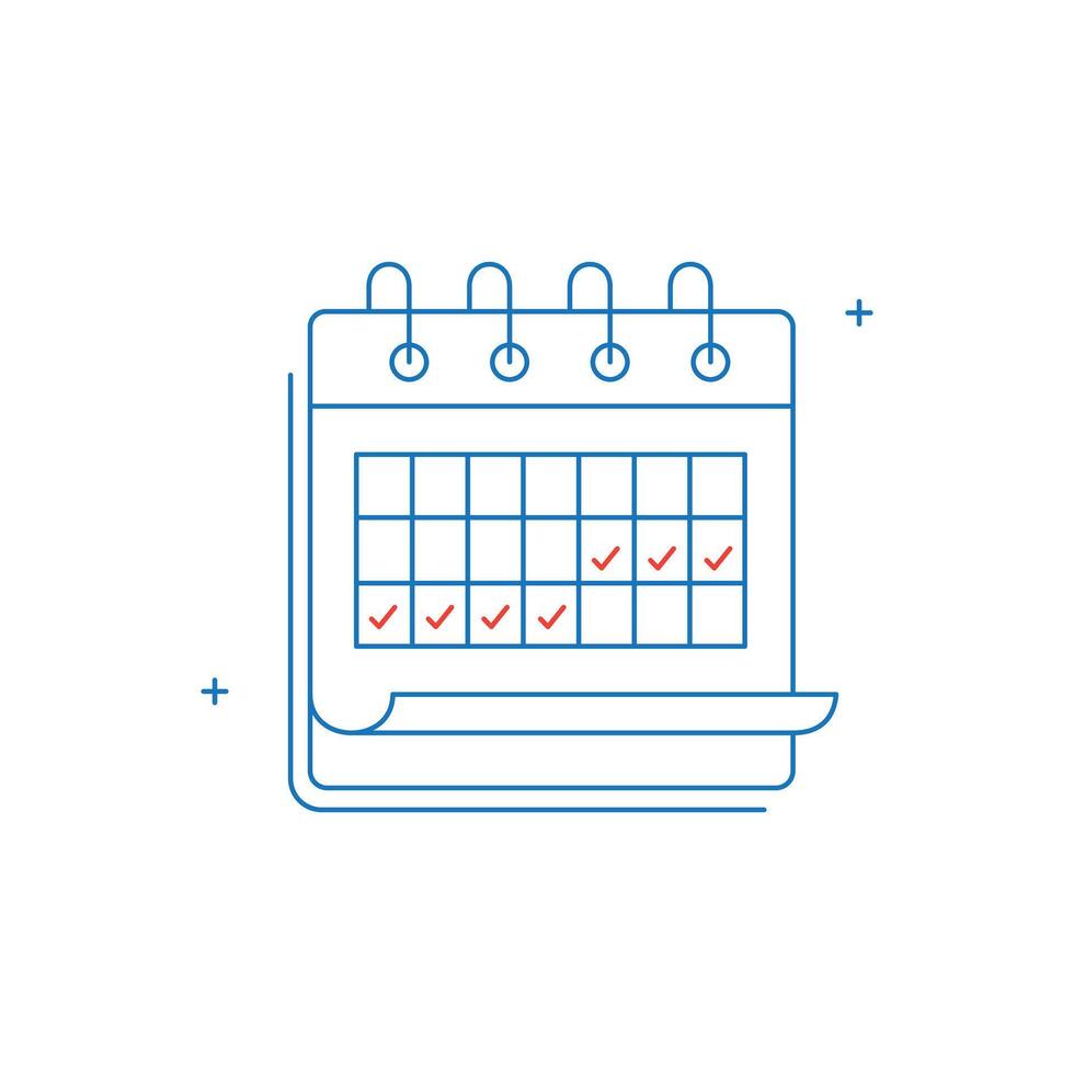 Event, Calendar, Date, Schedule Icon Design vector