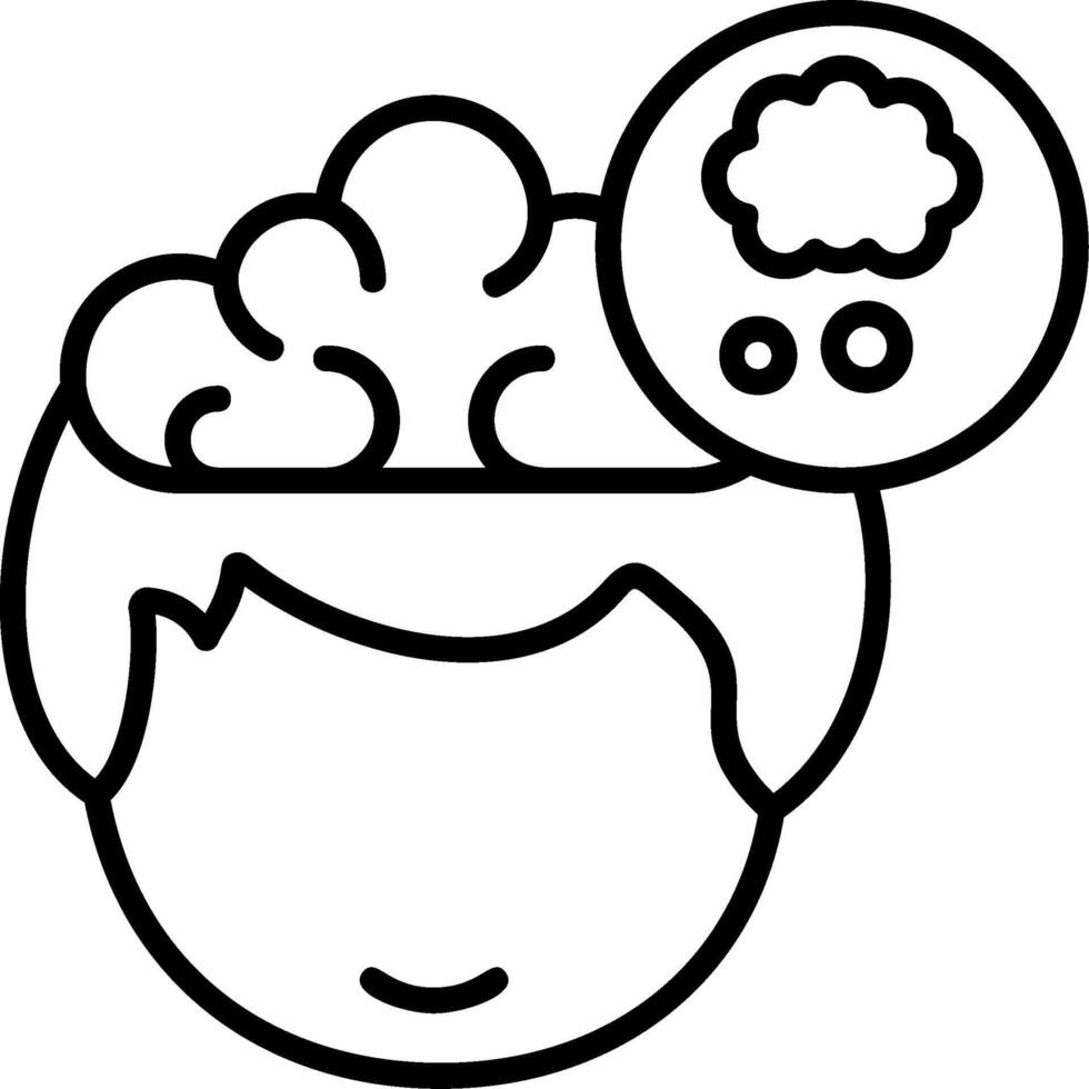 Thought Icon Design vector
