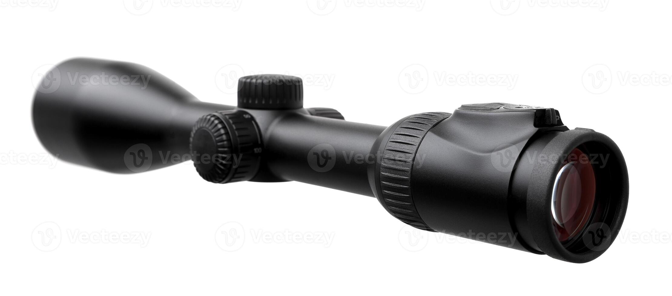 sight scope isolated on white photo