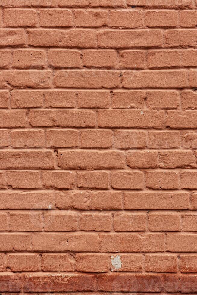 Old red brick wall texture back. red brick wall texture grunge background with vignetted corners, may use to interior design photo