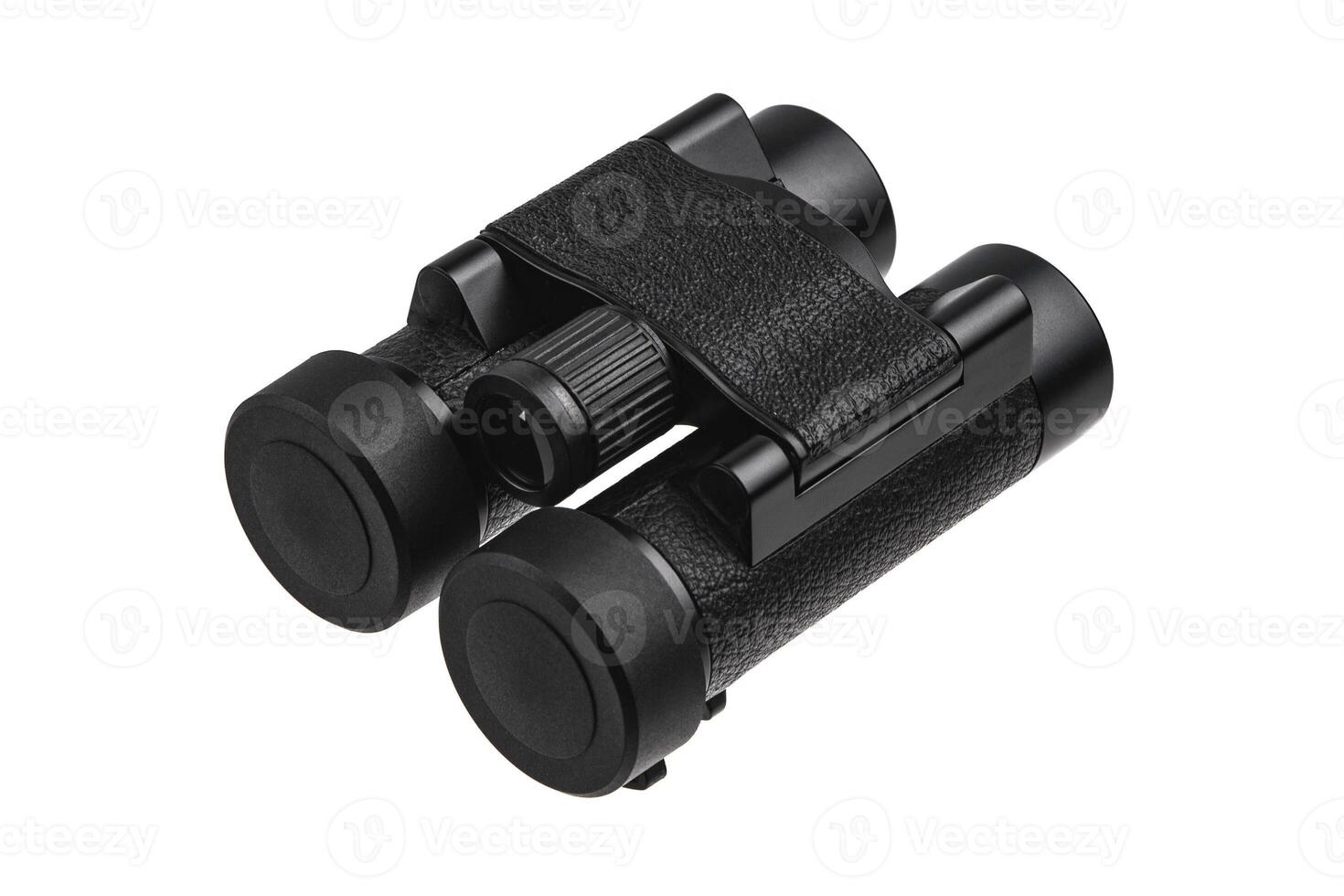 binoculars isolated on white photo