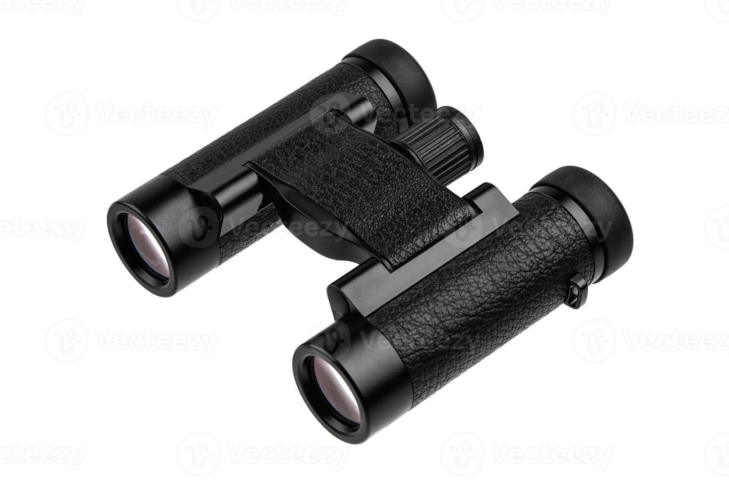 binoculars isolated on white photo