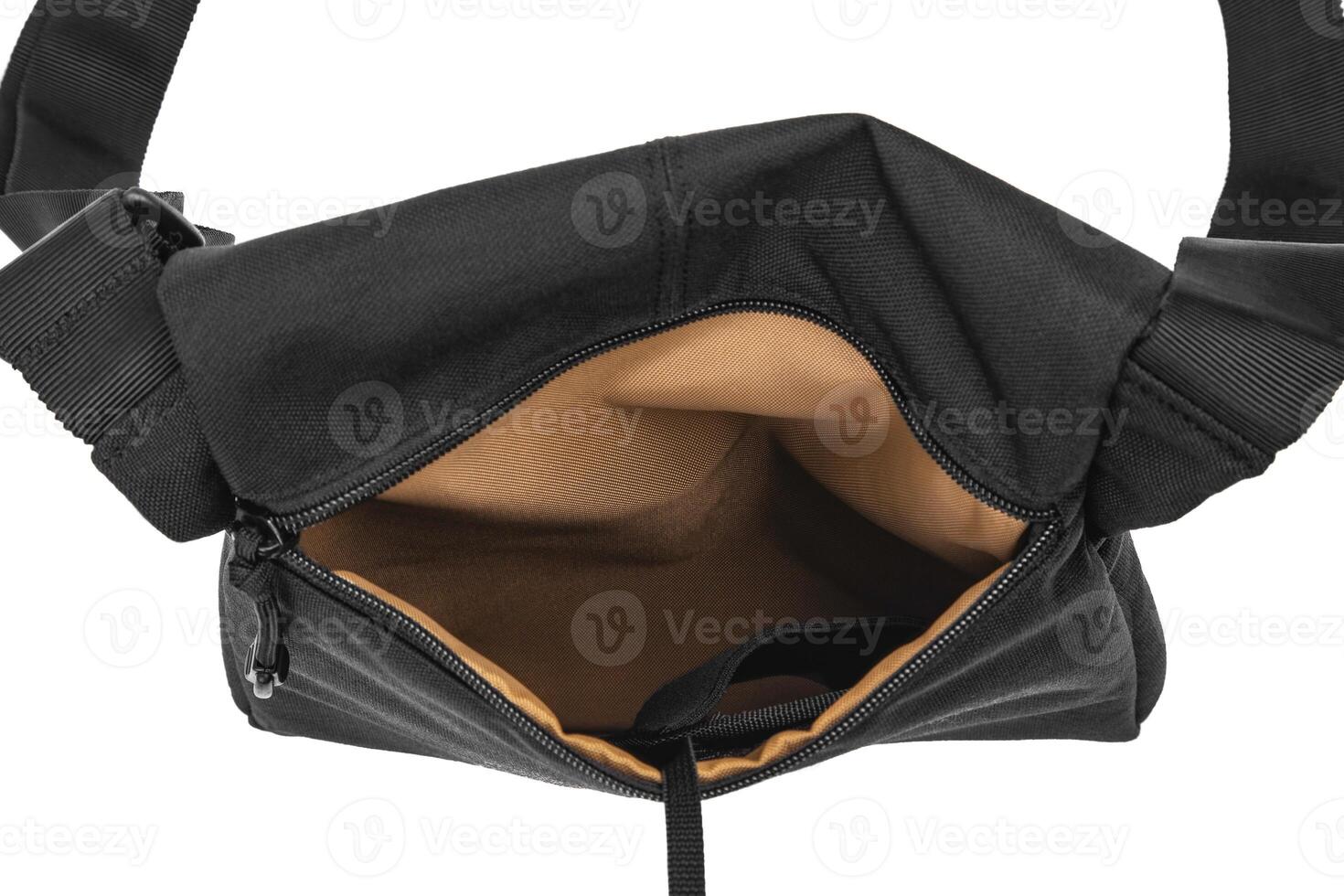 tactical shoulder bag isolated on white photo