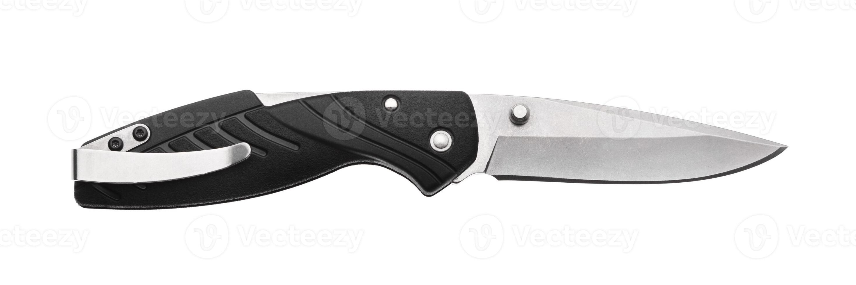 Penknife isolated on white photo