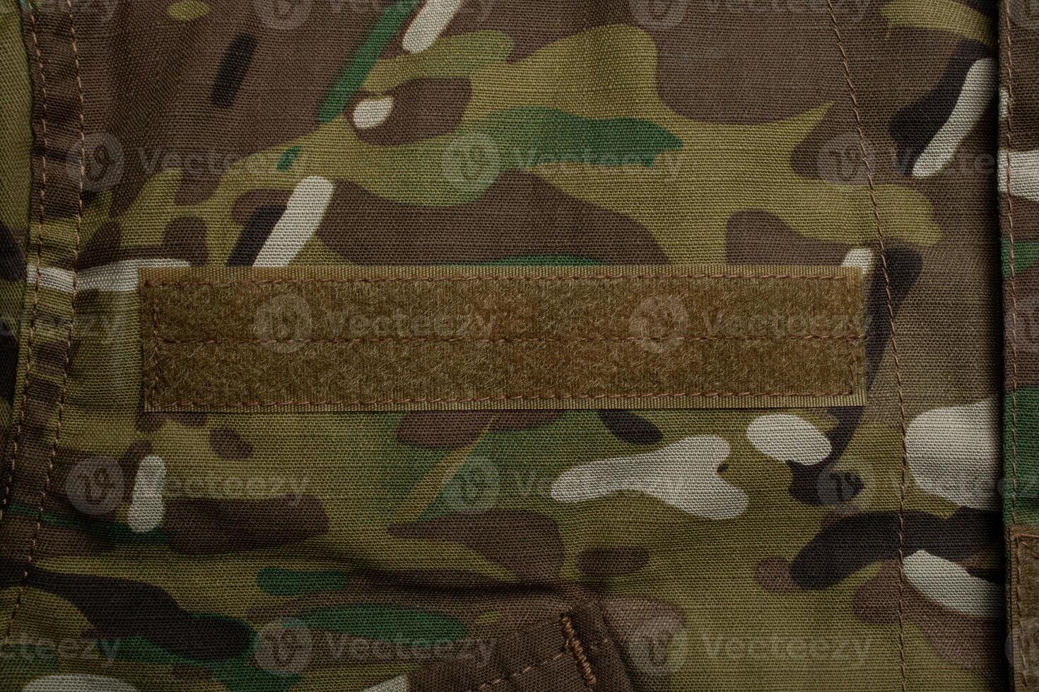 Armed force multicam camouflage fabric texture back. photo