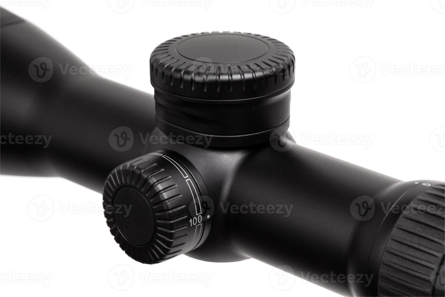 sight scope isolated on white photo