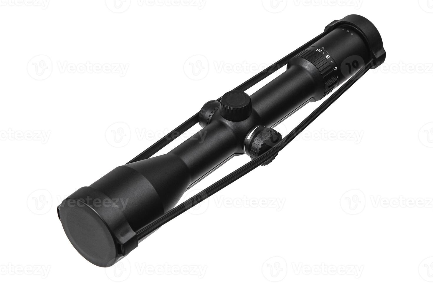 sight scope isolated on white photo