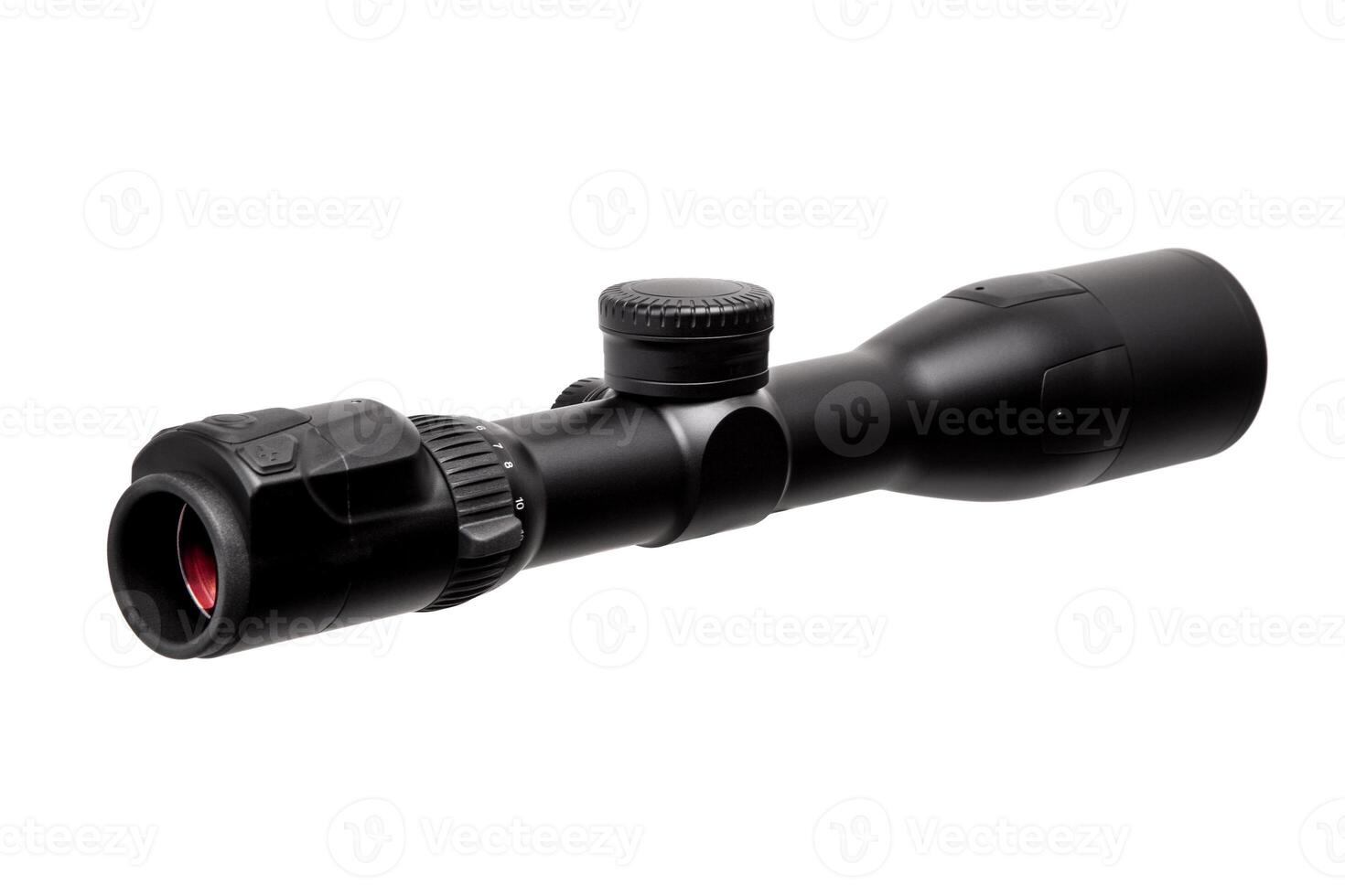sight scope isolated on white photo