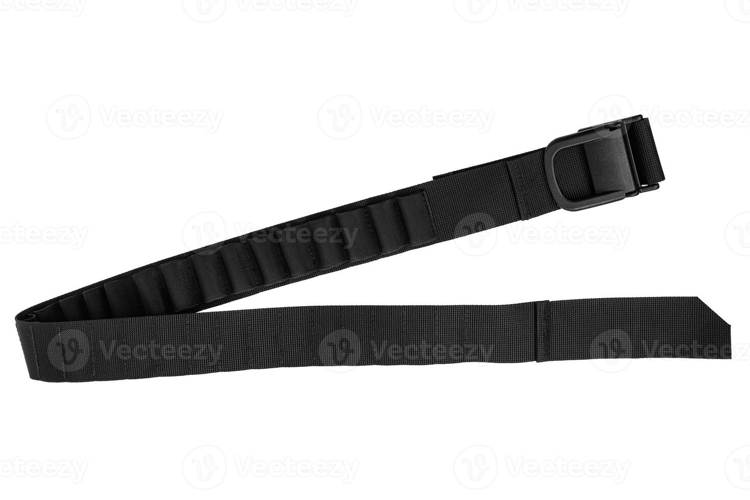 shoulder strap for a gun isolated on white background photo