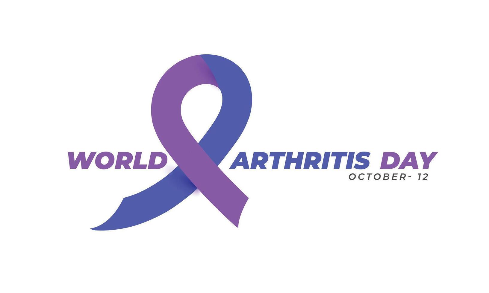 World Arthritis day. background, banner, card, poster, template. illustration. vector