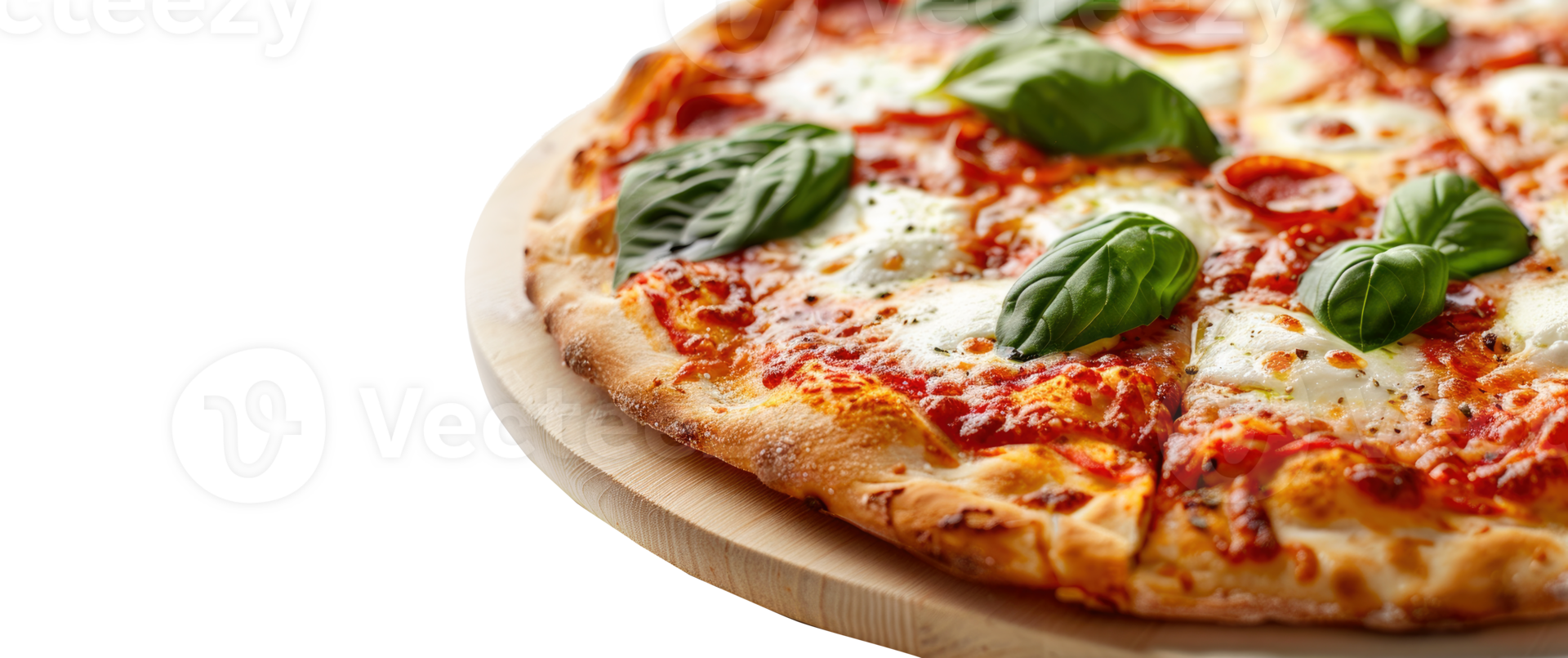 italiano margherita Pizza con Mozzarella formaggio png