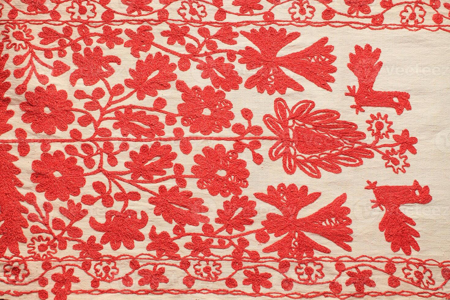 Natural Linen Material Textile Canvas Fabric Texture Background Close-up Detail of Fabric Natural Color Hemp Material Pattern Design Wallpaper. Can be Used as Background or For Graphic Design photo