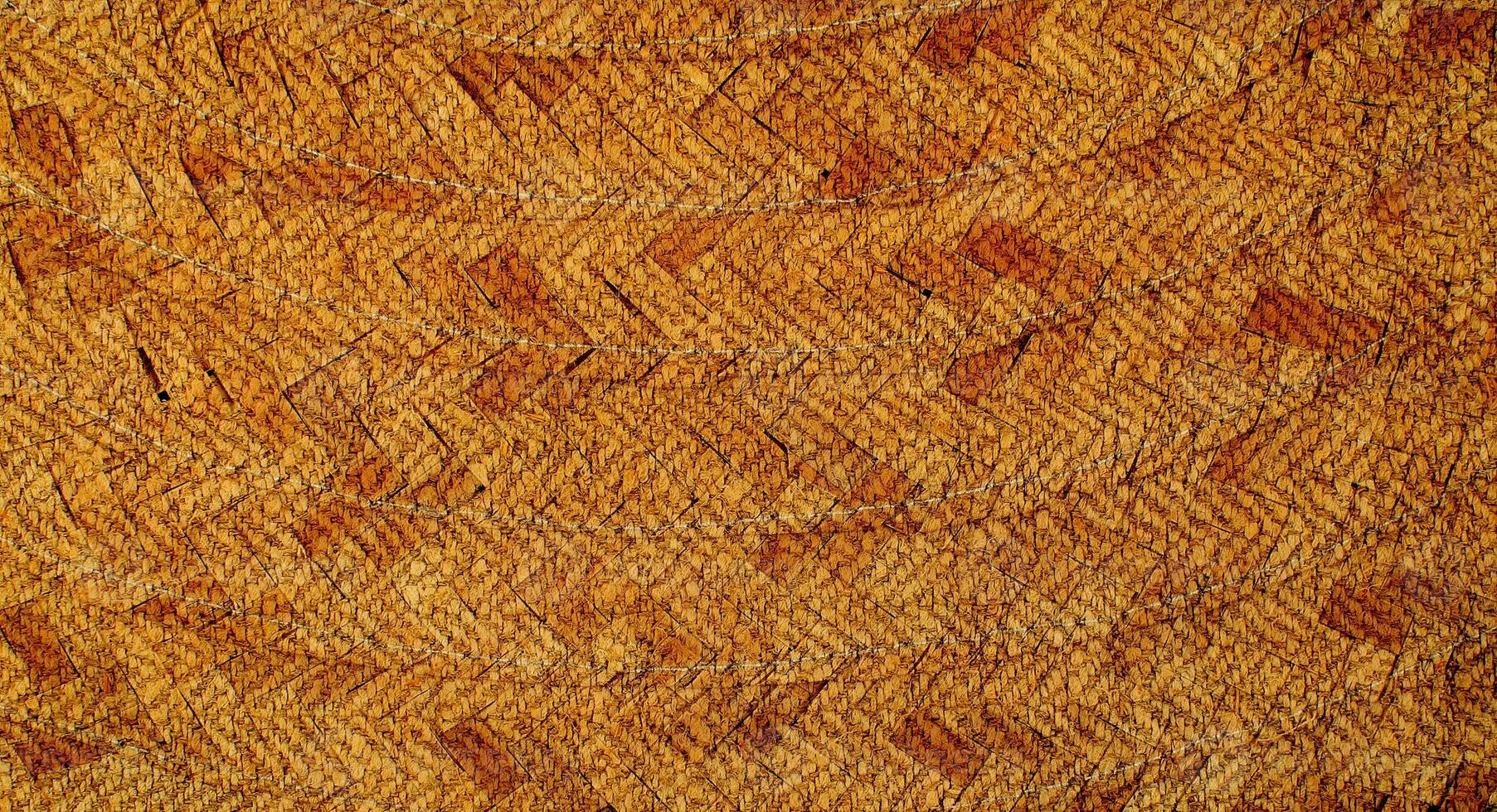 Natural Linen Material Textile Canvas Fabric Texture Background Close-up Detail of Fabric Natural Color Hemp Material Pattern Design Wallpaper. Can be Used as Background or For Graphic Design photo